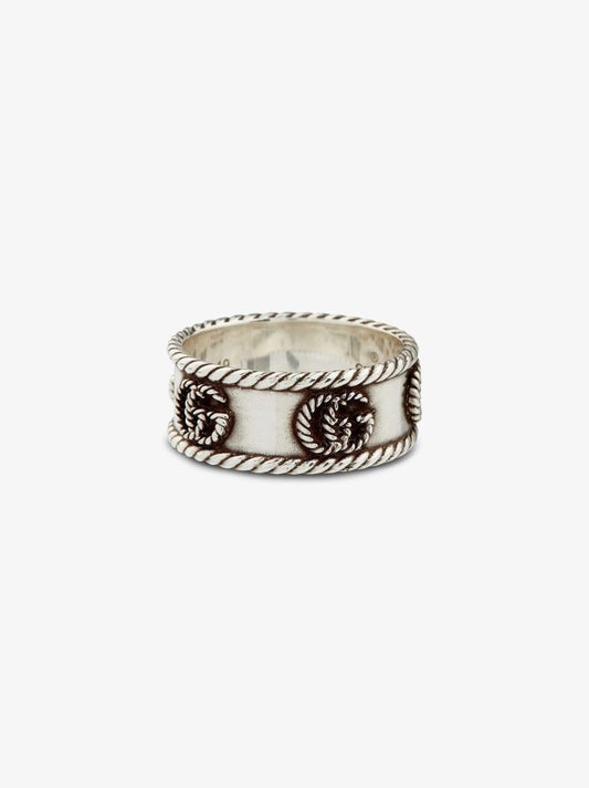 Sterling Silver Gg Ring