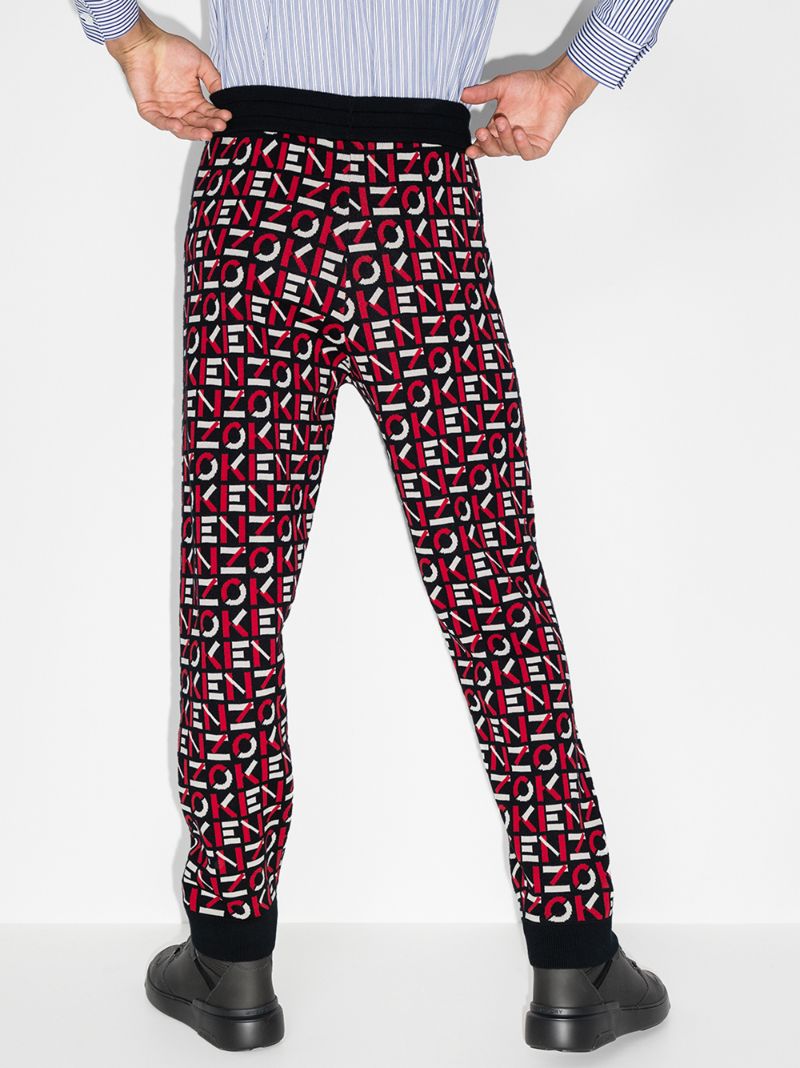 Logo Knit Track Pants