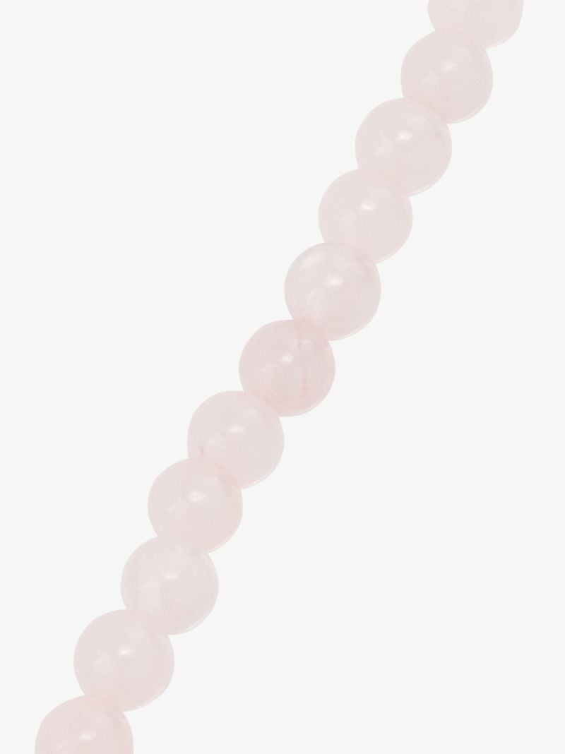 14k Rose Gold Beaded Quartz Necklace