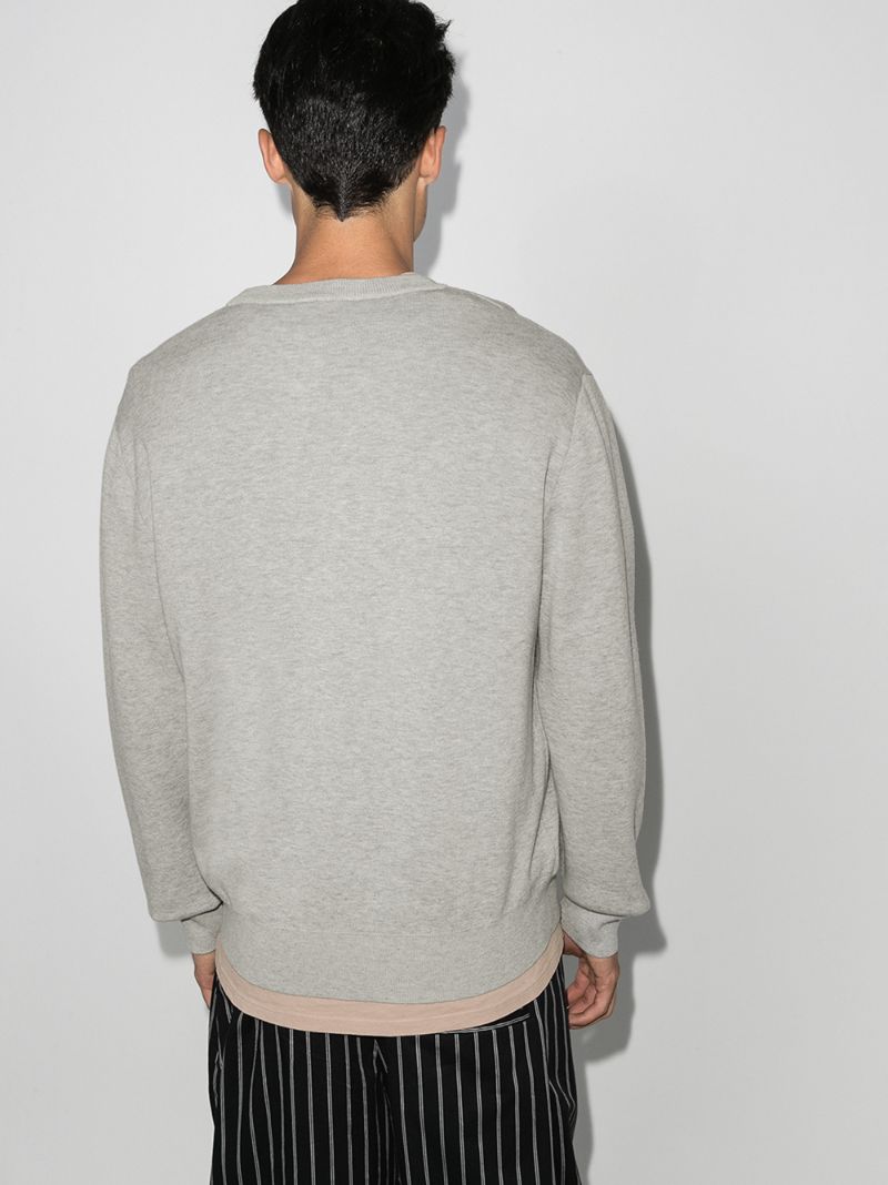 Tiger Logo Print Sweater