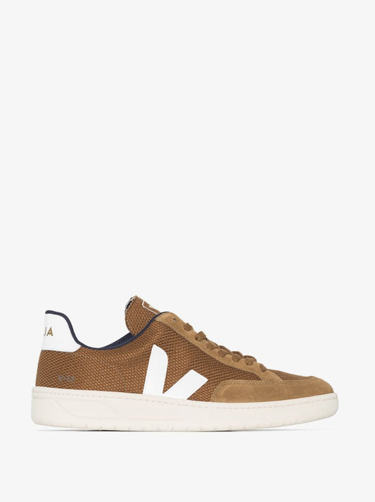 Brown V-12 Low Top Suede Sneakers