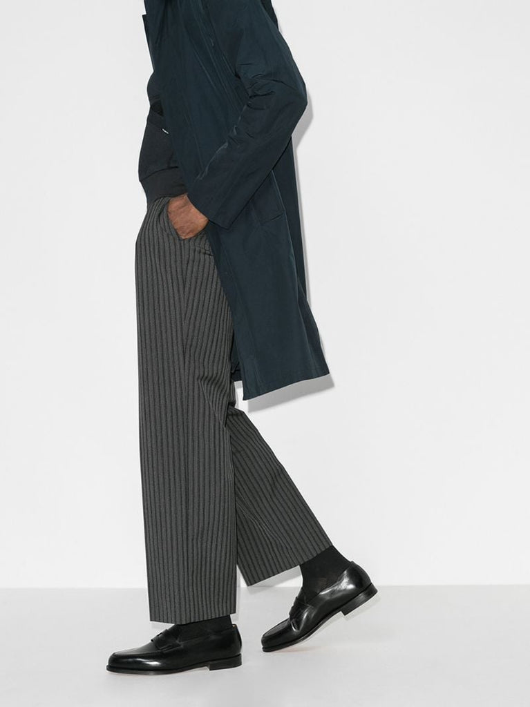 Black Lopez Leather Loafers