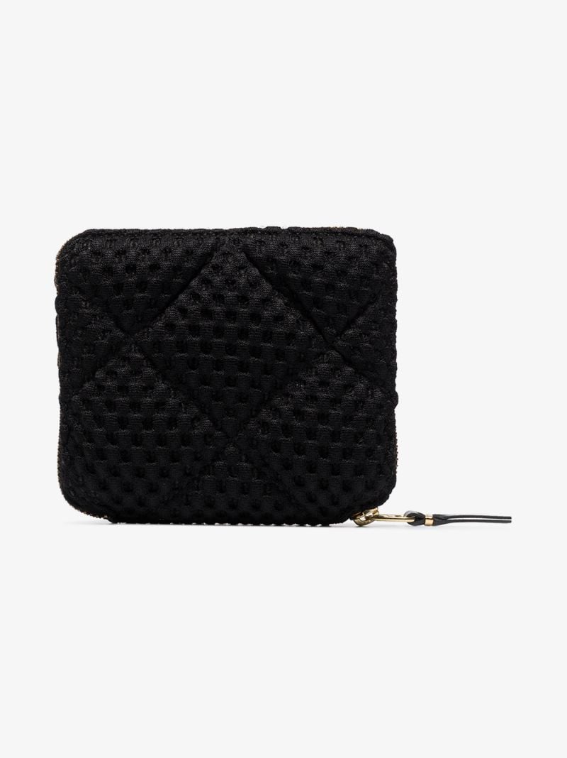 Black Fat Tortoise Zip-around Wallet