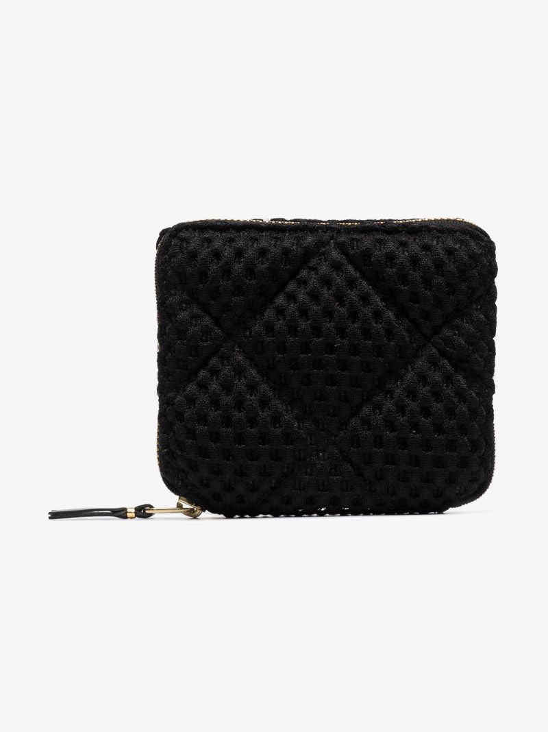 Black Fat Tortoise Zip-around Wallet