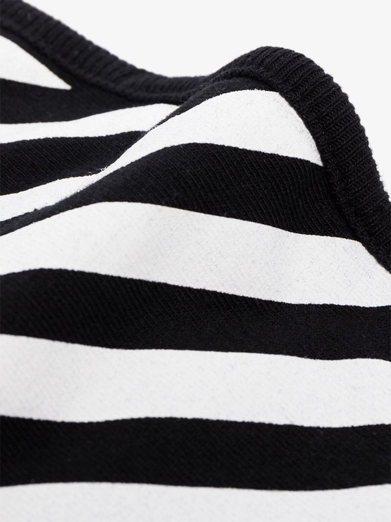 Black Diag Printed Face Mask