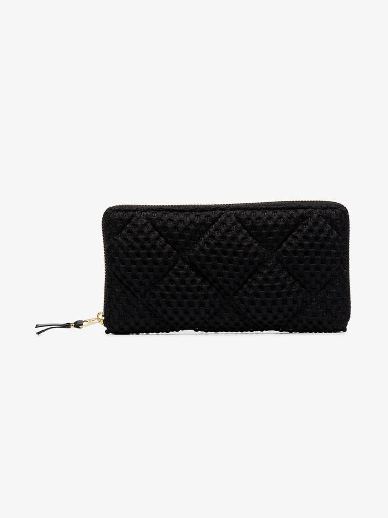 Black Fat Tortoise Zip-around Wallet