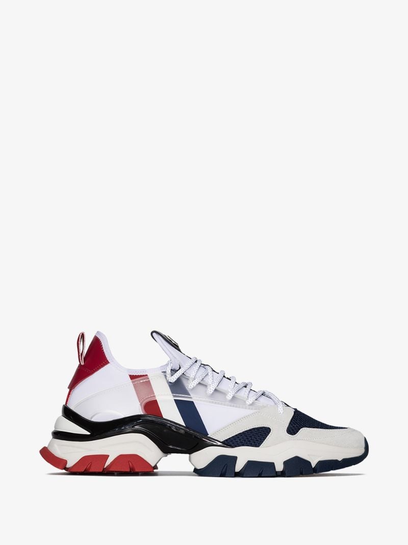 White Trevor Leather Sneakers