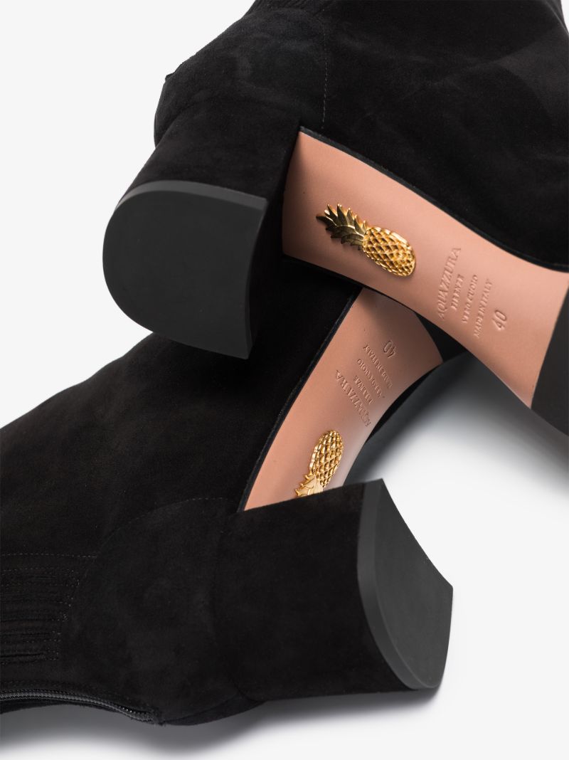 Black Saint HonorÃ_x0083_Â© 50 Suede Ankle Boots