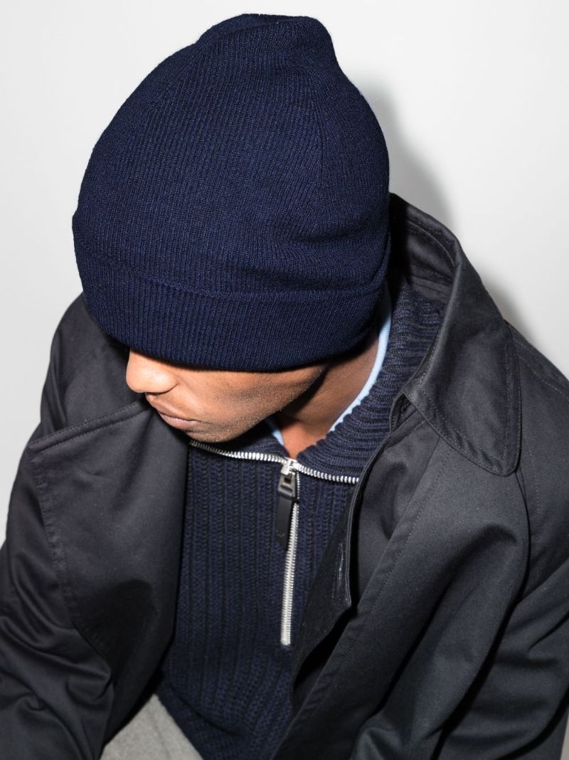 Knitted Roll-up Beanie