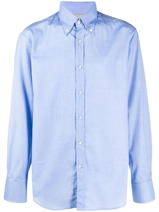 Blue Cotton Shirt