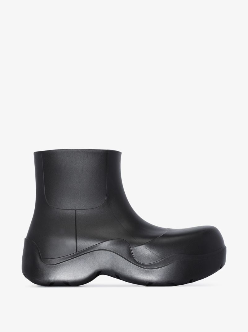 Black the Puddle Ankle Boots