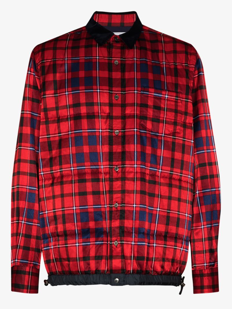 Checked Shirt Jacket