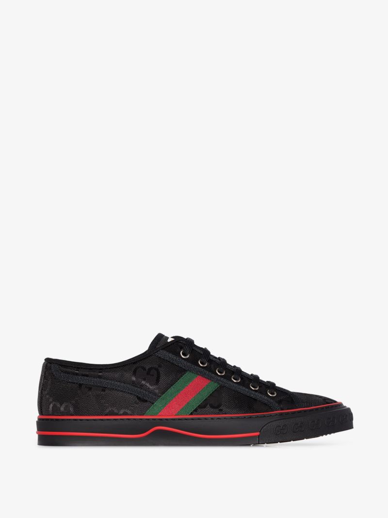 Black Off the Grid Tennis 1977 Sneakers