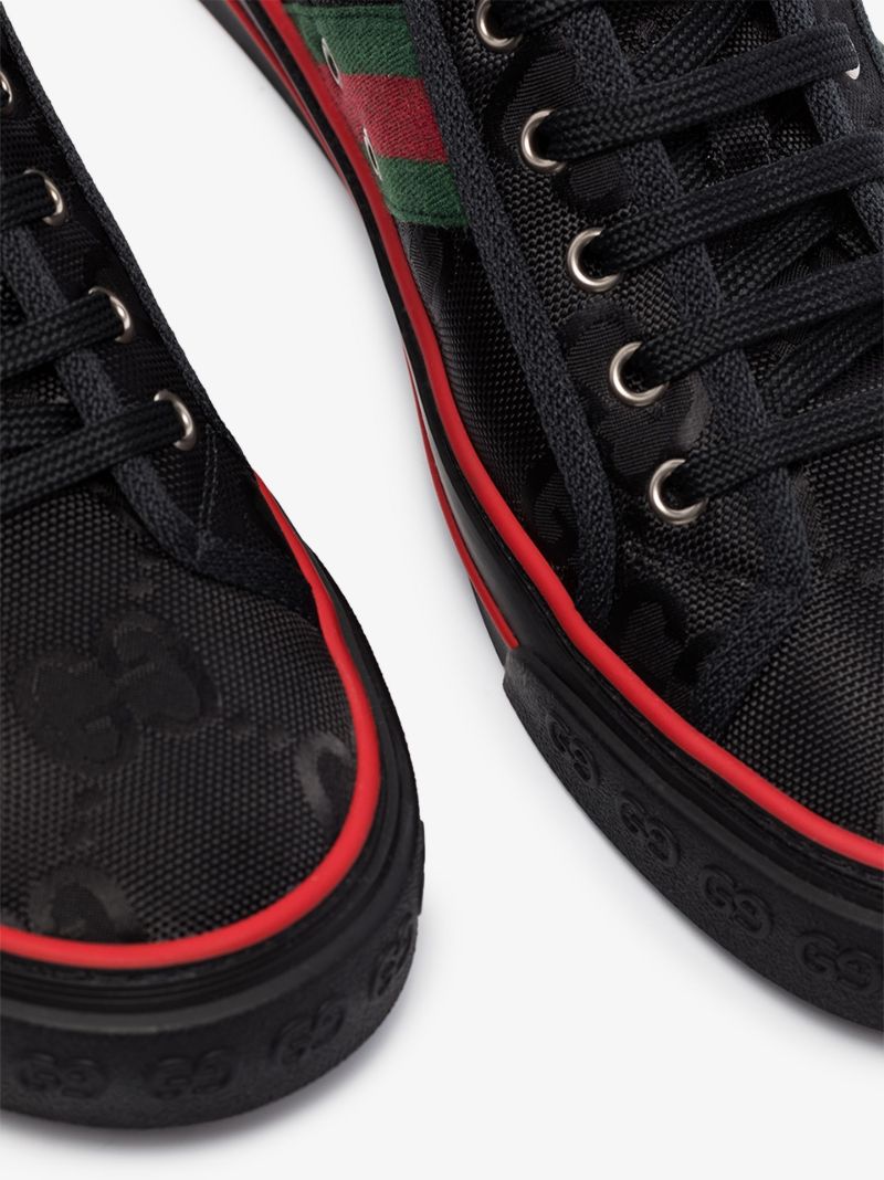 Black Off the Grid Tennis 1977 Sneakers