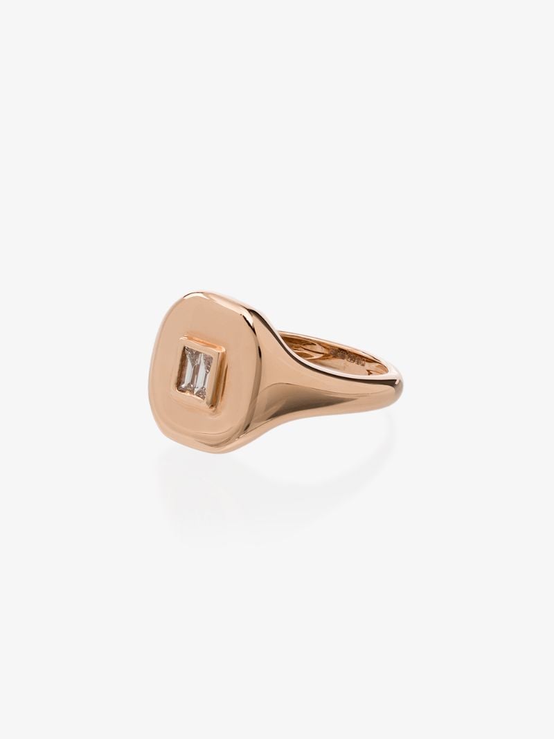 18k Rose Gold Mini Me Diamond Ring