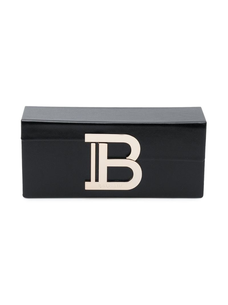 X Akoni Black Pilot-frame Sunglasses