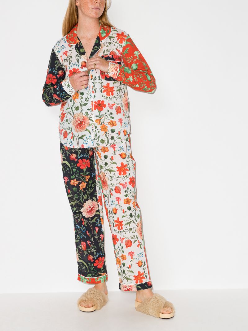 Multicolour Persephone Print Pyjamas