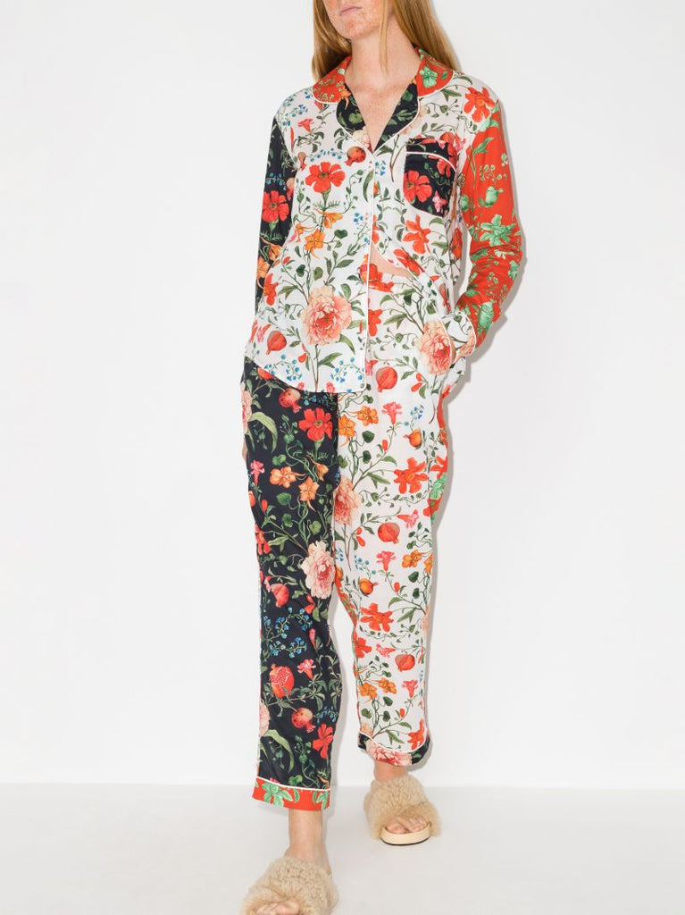 Multicolour Persephone Print Pyjamas