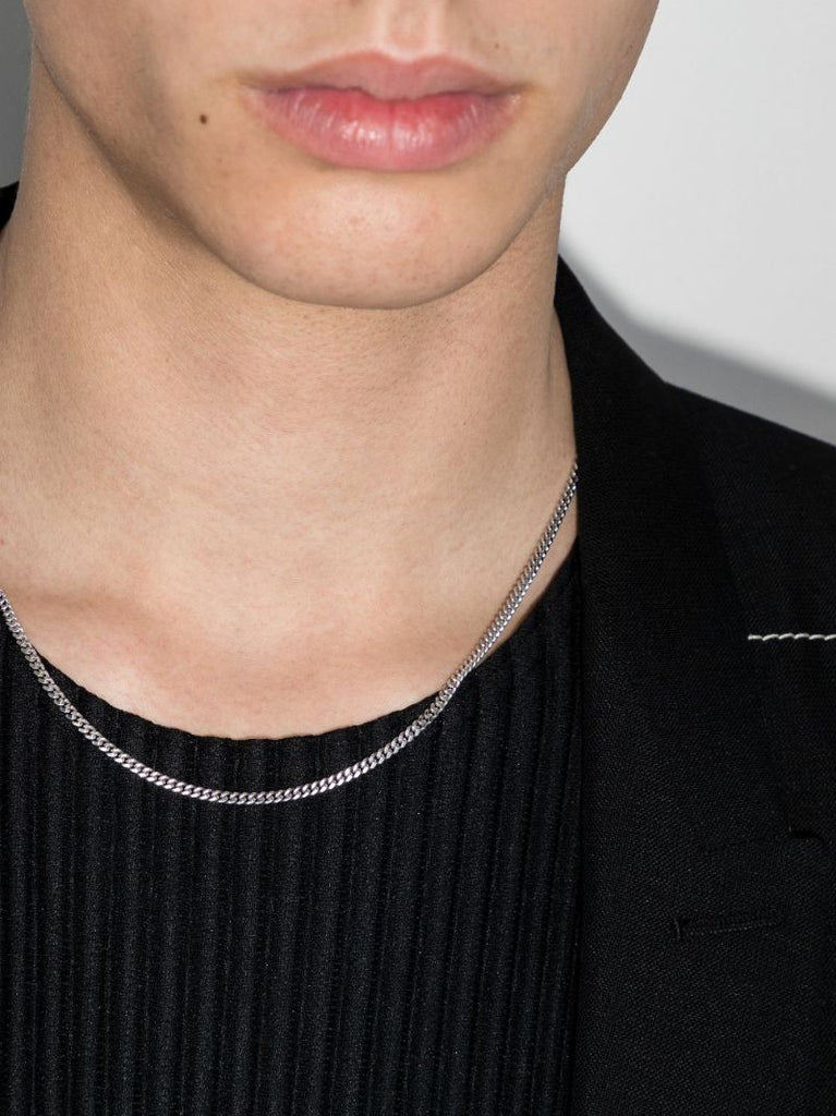 Sterling Silver 20.5 Inch Curb Chain Necklace
