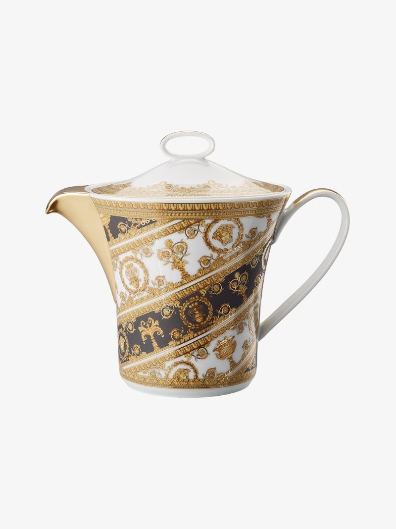 Multicoloured Baroque Rhapsody Porcelain Teapot