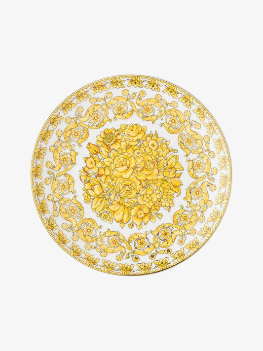 White Medusa Rhapsody Porcelain Dinner Plate