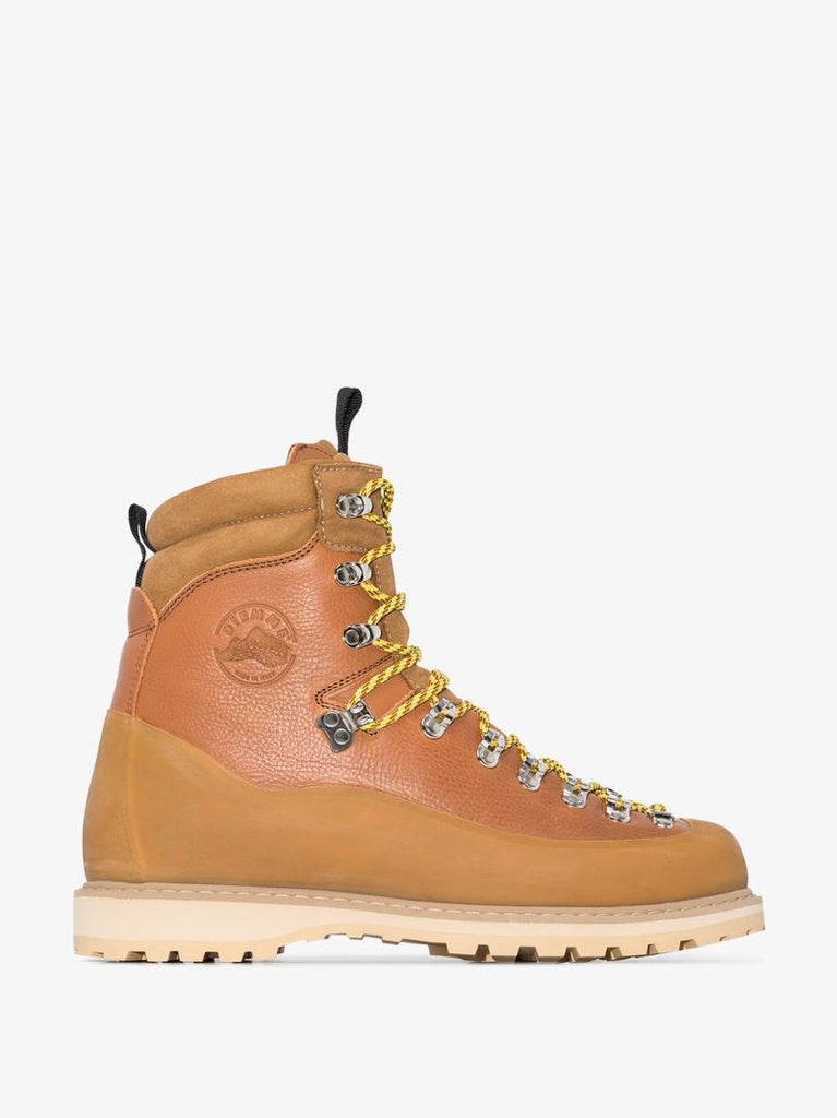 Brown Everest Leather Hiking Boots