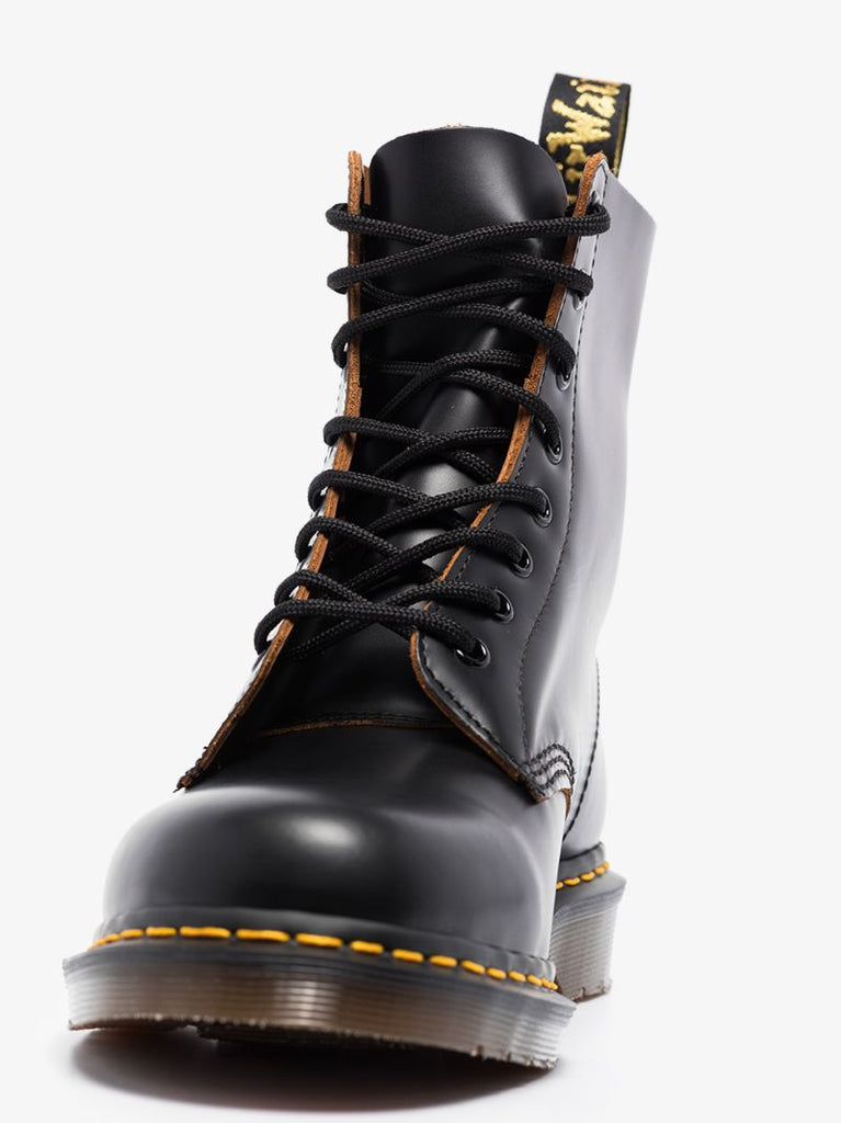 Black 1460 Vintage Leather Boots
