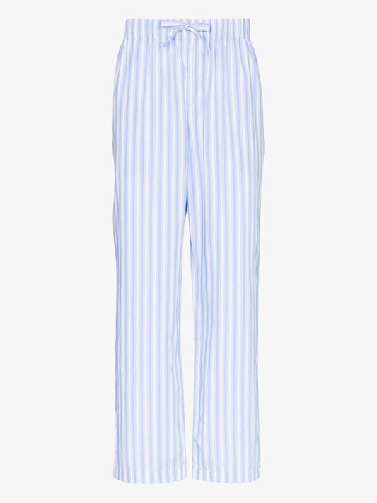 Organic Cotton Striped Pyjama Trousers