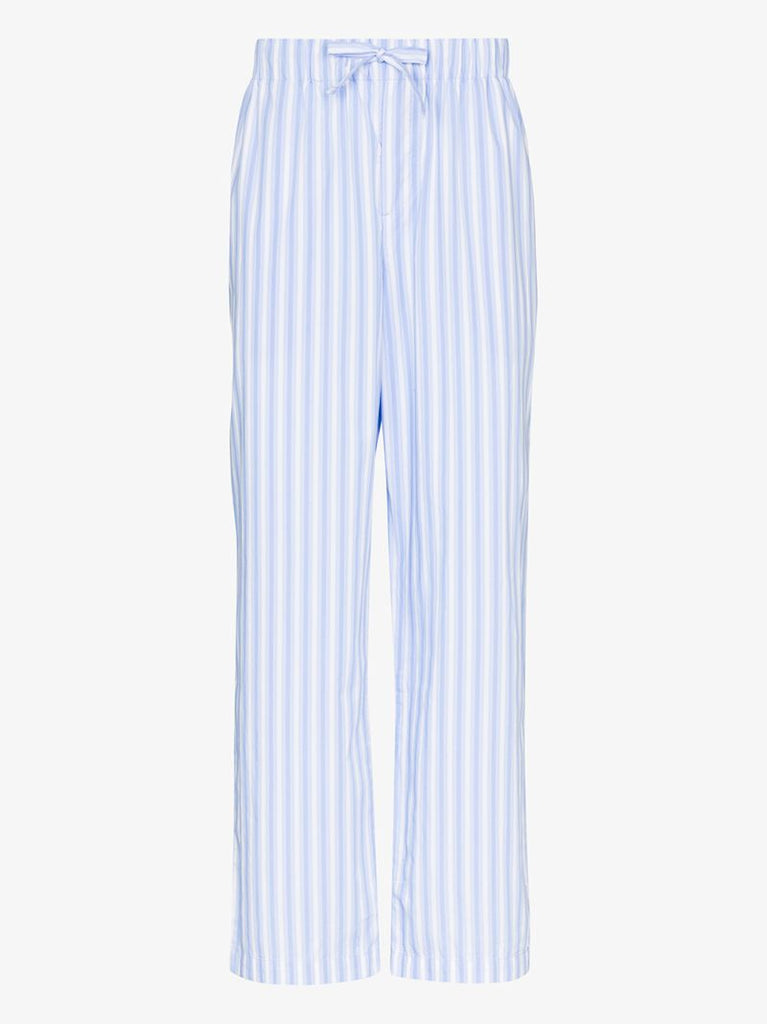 Organic Cotton Striped Pyjama Trousers