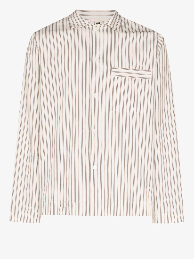 Stripe Organic Cotton Pyjama Shirt