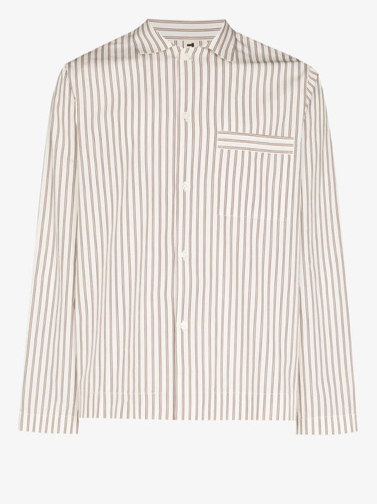 Stripe Organic Cotton Pyjama Shirt