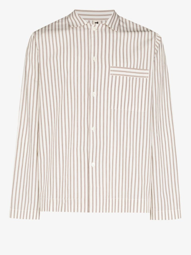 Stripe Organic Cotton Pyjama Shirt