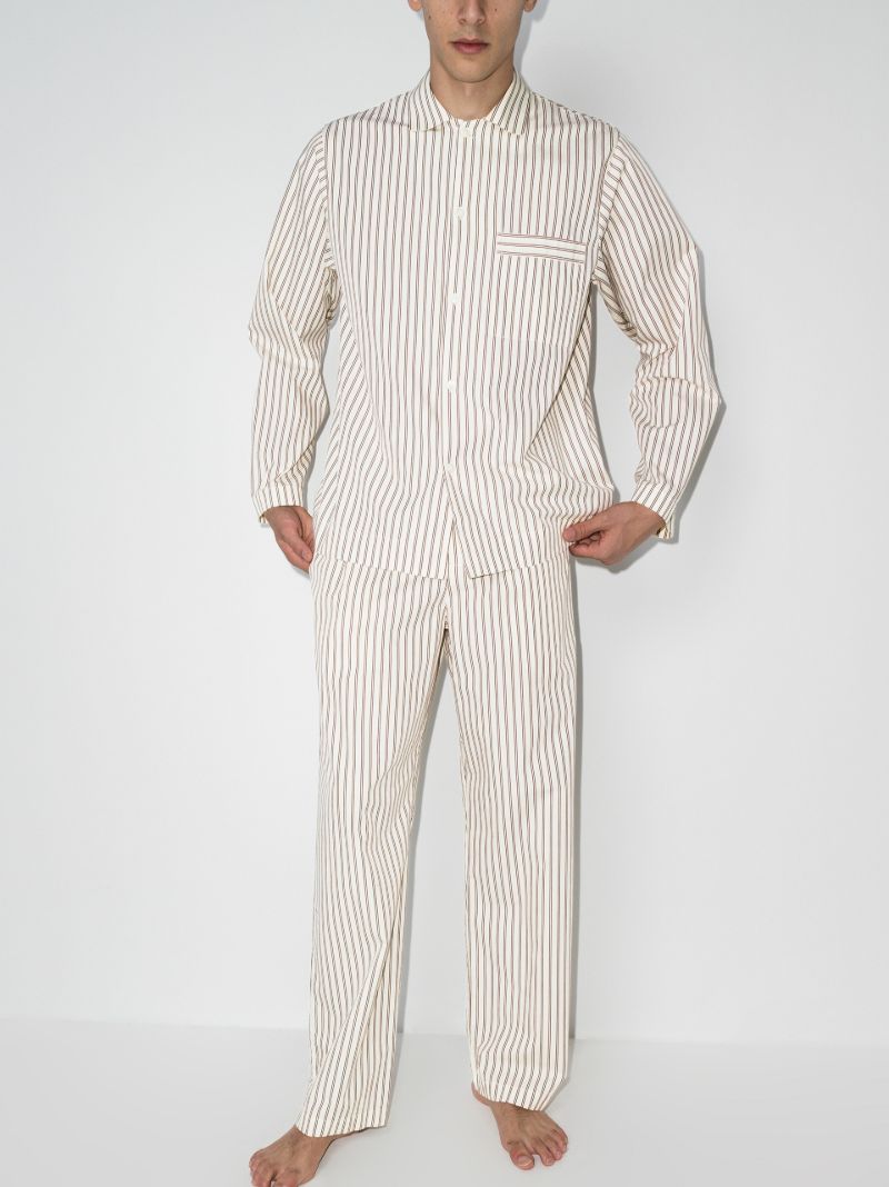 Stripe Organic Cotton Pyjama Shirt