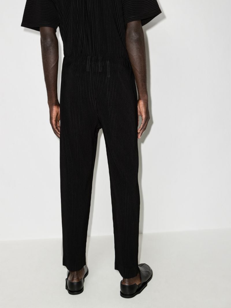 Basics PlissÃ_x0083_Â© Straight Leg Trousers