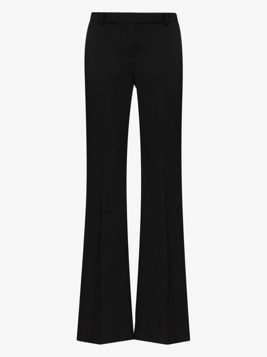 Front Crease Tailored Wool Trousers