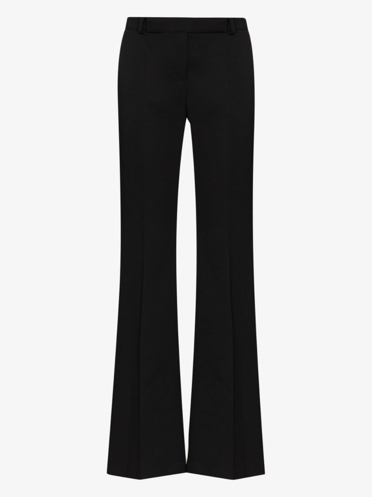 Front Crease Tailored Wool Trousers