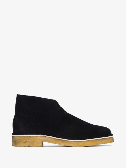 Black Suede Desert Boots