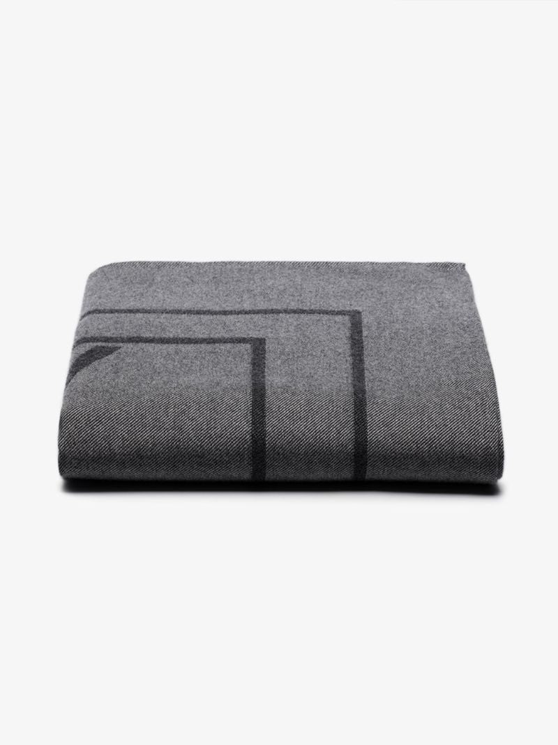 Grey Shadov Reversible Wool Throw