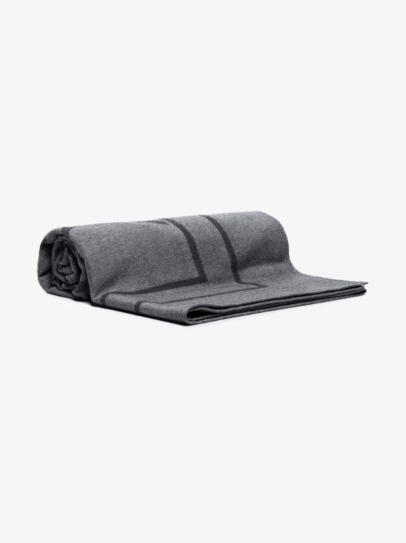 Grey Shadov Reversible Wool Throw