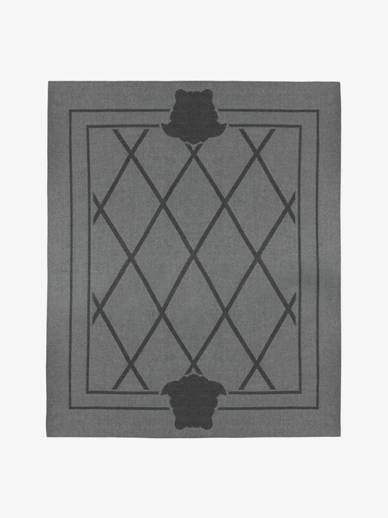 Grey Shadov Reversible Wool Throw