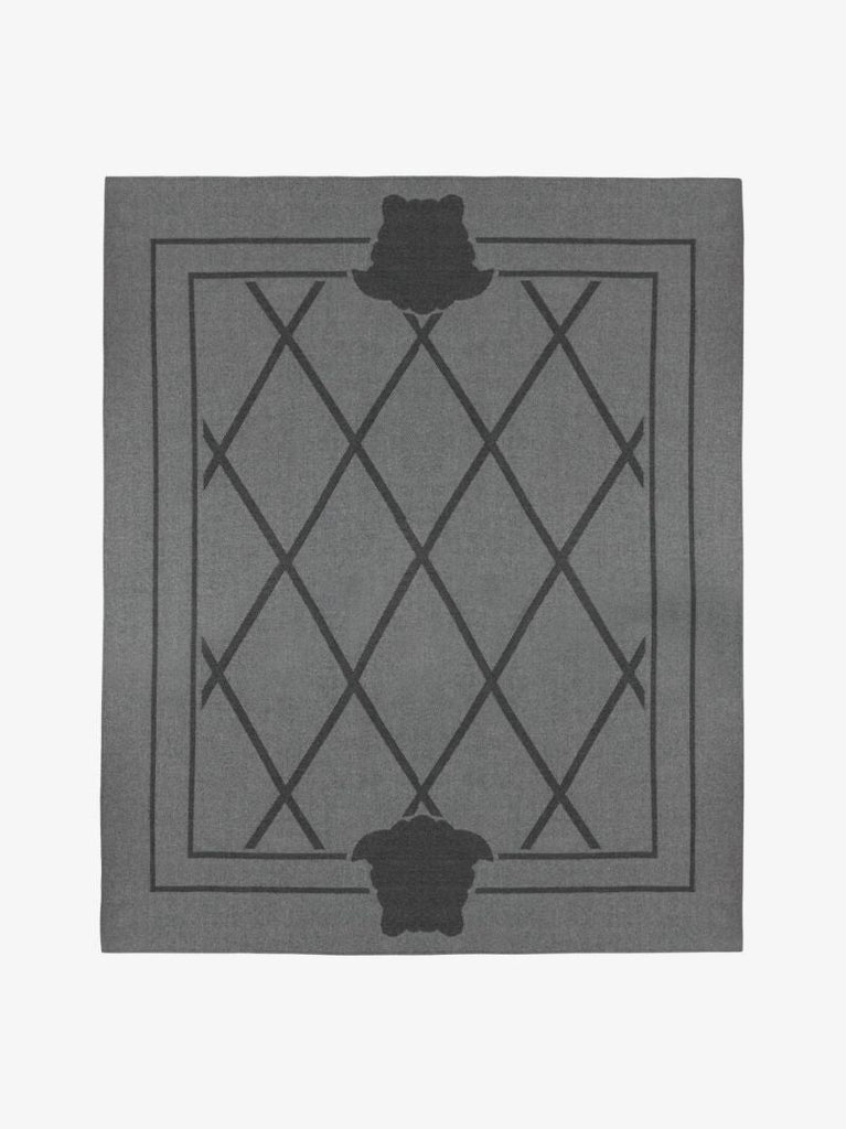 Grey Shadov Reversible Wool Throw