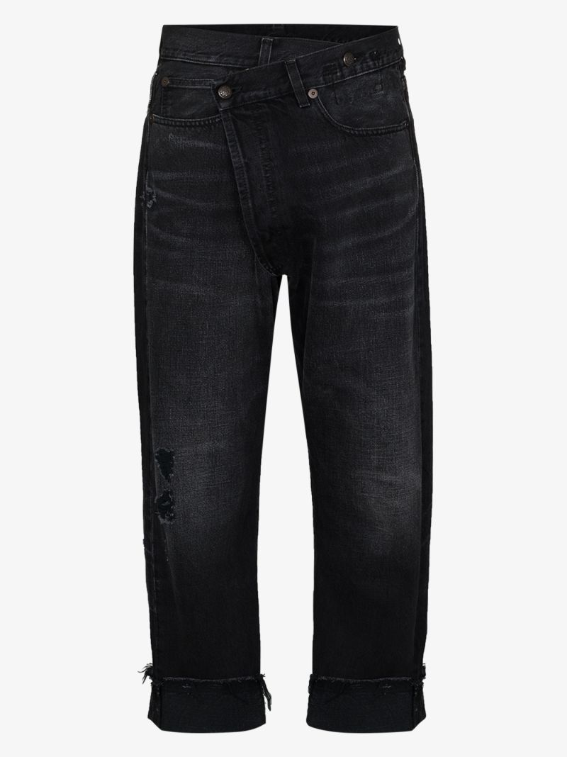 Staley Crossover Cropped Jeans