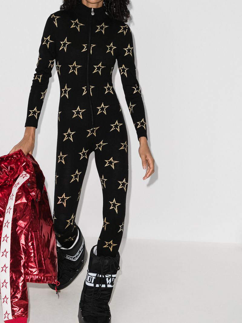 Floro Star Print Jumpsuit