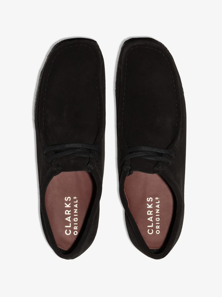 Black Wallabee Suede Shoes