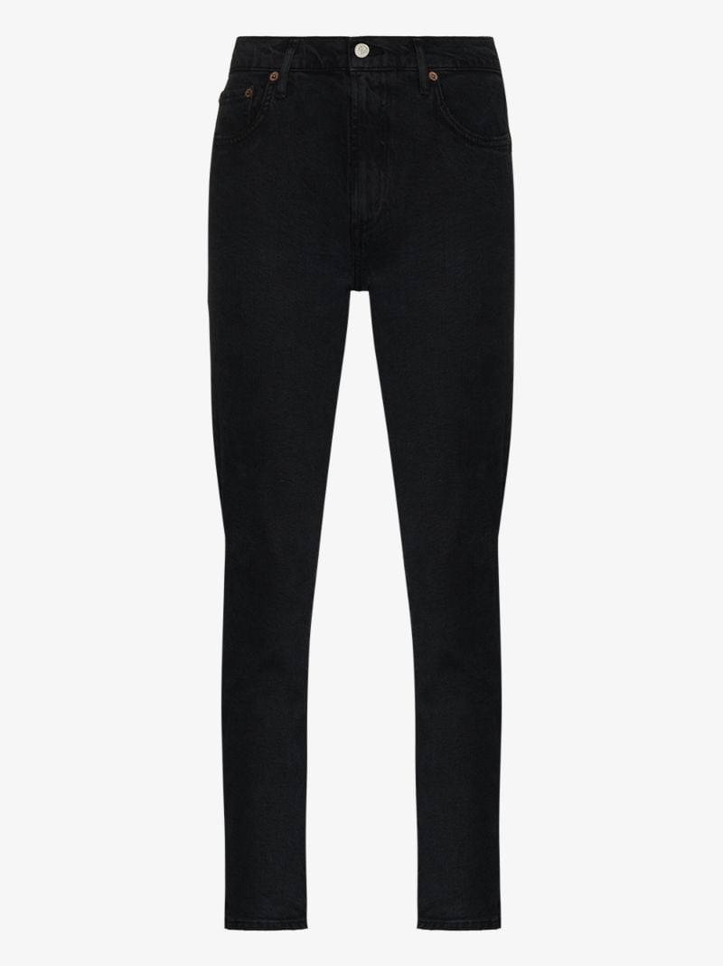 Toni Mid-rise Straight Leg Jeans
