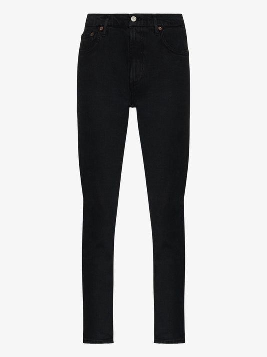Toni Mid-rise Straight Leg Jeans