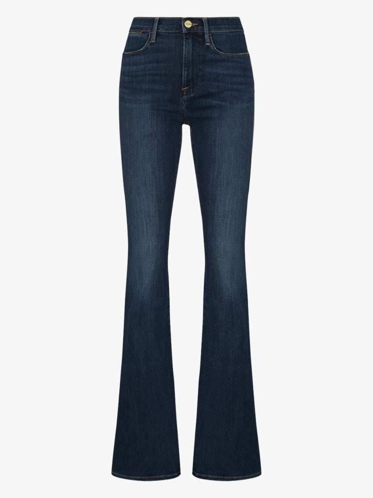 Mid-rise Flared Jeans