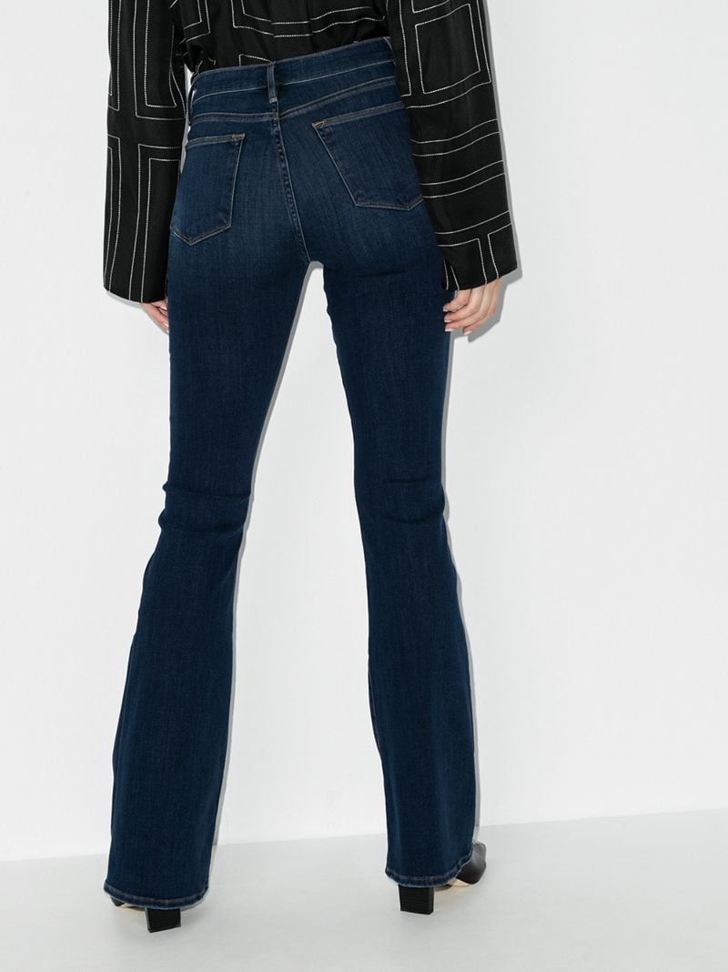 Mid-rise Flared Jeans