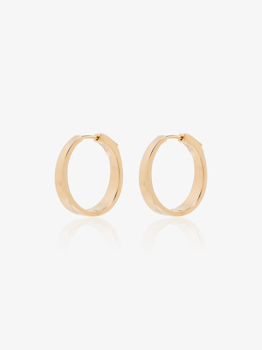 18k Yellow Gold Meryl Hoop Earrings