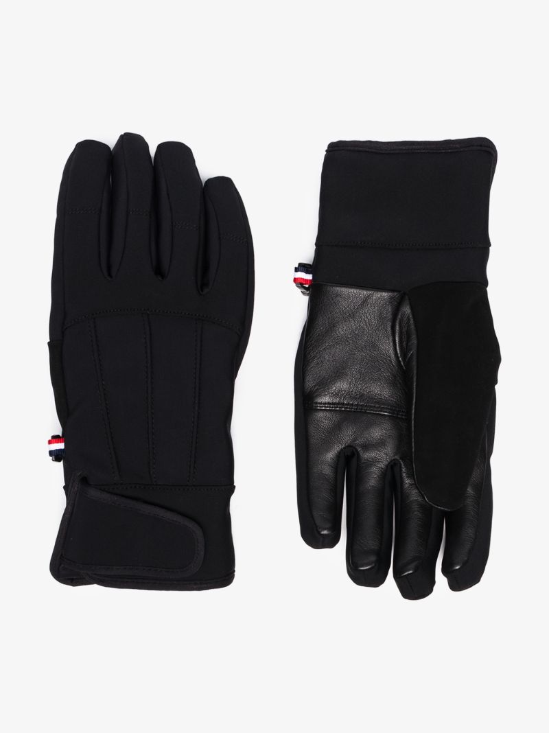 Black Glacier W Panelled Ski Gloves